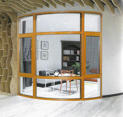 FYA(90)隔热窗纱一体系列